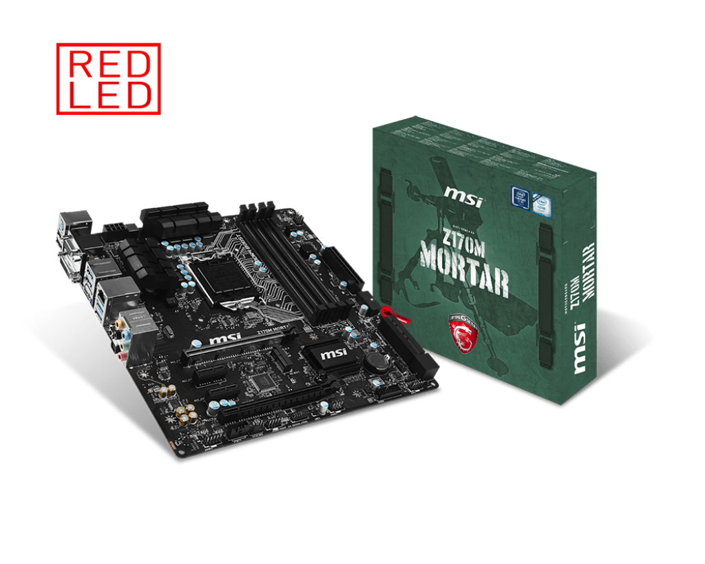 MSI Z170M Mortar - Motherboard Specifications On MotherboardDB